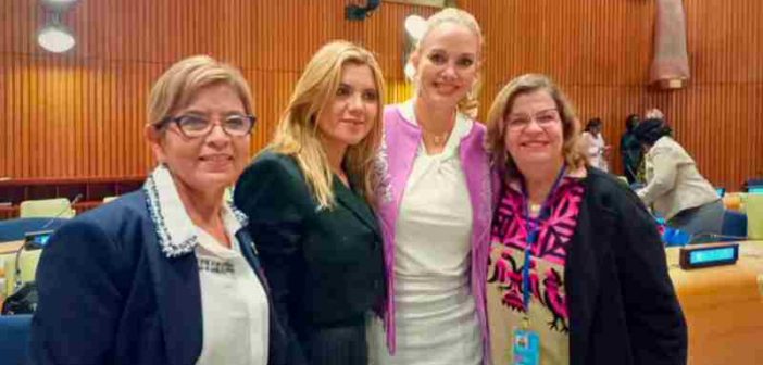 El Instituto de las Mujeres en Tamaulipas expone políticas públicas en la Organización de las Naciones Unidas