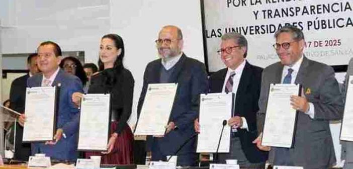 Firma SEP acuerdo para rendición de cuentas y transparencia en universidades públicas