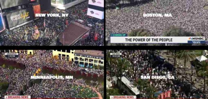Cerca de 7 millones participaron en protestas ‘No Kings’ contra políticas de Trump