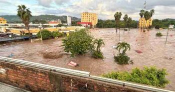 Veracruz bajo el agua