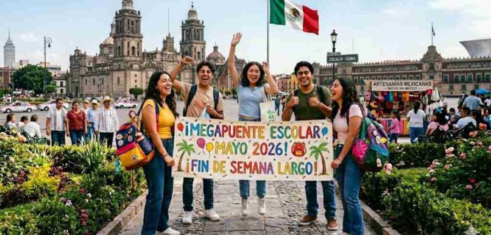 ¿SEP suspenderá clases por 6 días en mayo? Aquí los días CONFIRMADOS del megapuente 2026
